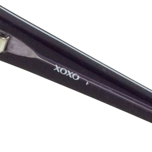XOXO Eyeglasses Frames Foxy Tortoise Purple Flex Hinge 52 17 135 - Picture 8 of 8